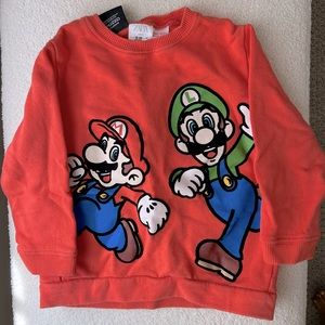 Zara Mario and Luigi sweatshirt